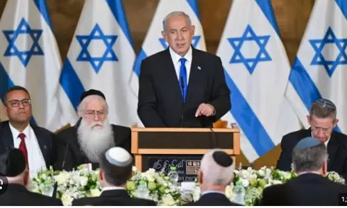 Israeli Newspaper Haaretz calls Netanyahu as culprit for attack on Israeli territory