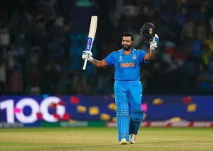 Rohit Sharma surpasses Tendulkars record of most centuries in World Cup history