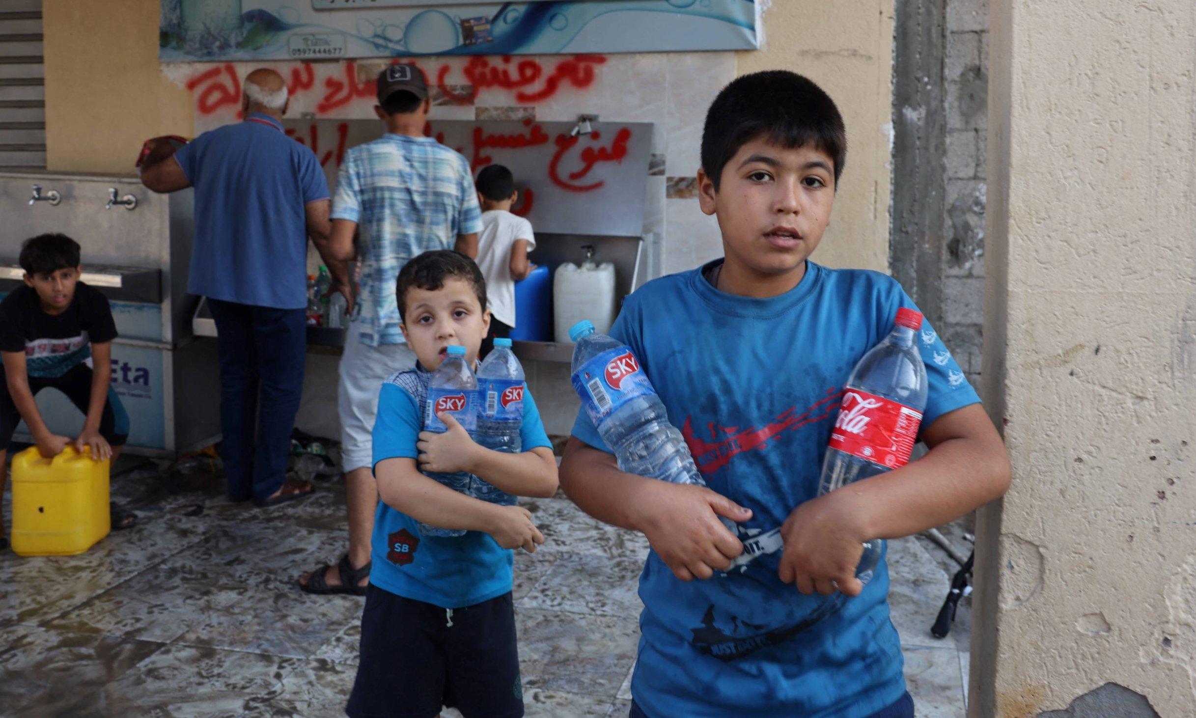 Israel says water, electricity blockade to continue until hostages are freed Israel says water, electricity blockade to continue until hostages are freed