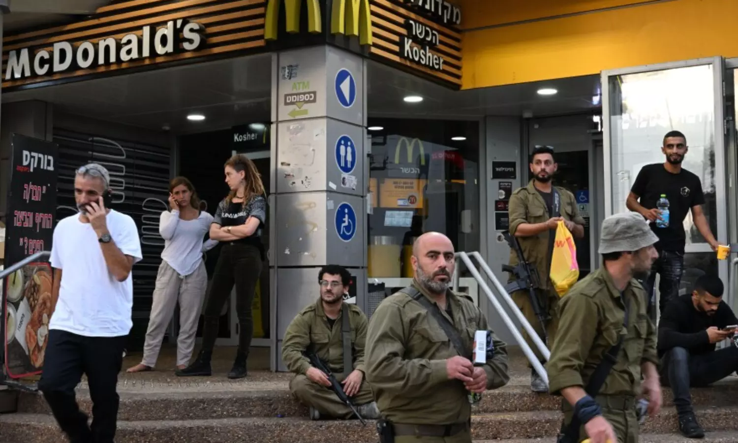 McDonald’s criticised for giving free meals to Israeli soldiers: report