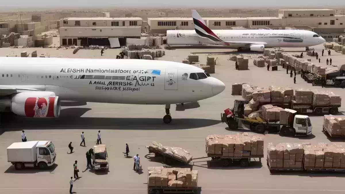 Plane with WHO medical supplies for Gaza arrives in Egypt