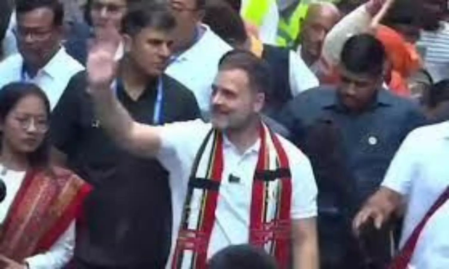 Rahul Gandhi in Mizoram