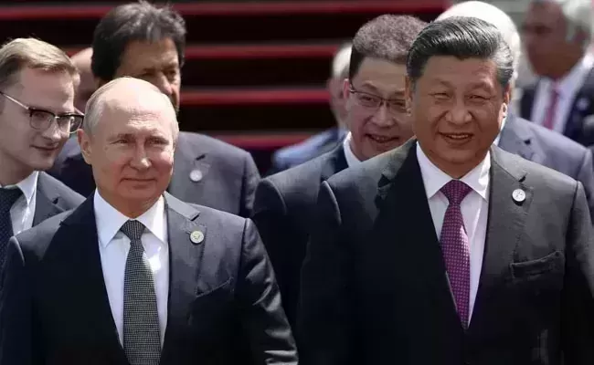 Putin arrives in China to meet his ‘friend’ Xi Jinping amid Gaza war