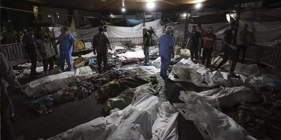 500 Palestinians killed in horrific Israeli air strike on Gaza hospital