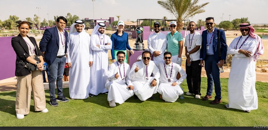 Thousands of golf fans embark on action-packed at Aramco Team Series in Riyadh