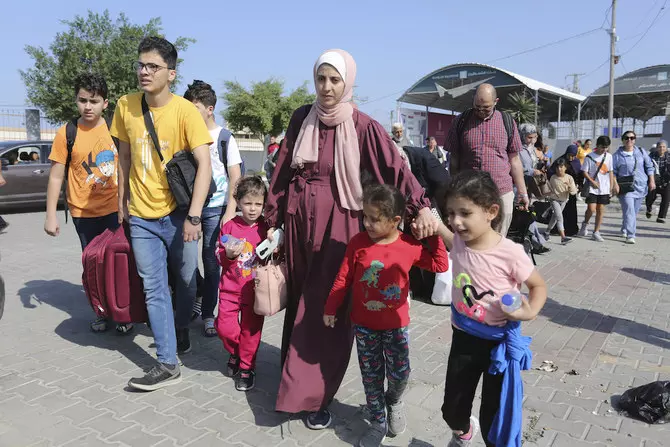 First foreigners cross Rafah border to depart Gaza for Egypt