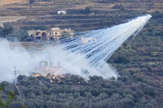 Israel accused of attacking Lebanon with white phosphorous