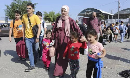 First foreigners cross Rafah border to depart Gaza for Egypt
