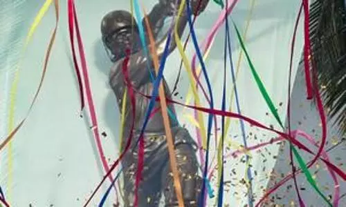 Fitting tribute: Sachin Tendulkars statue unveiled at Wankhede stadium