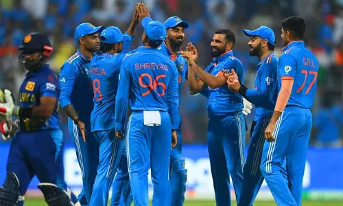 Mens ODI WC: India beat Sri Lanka by 302 runs making to semis