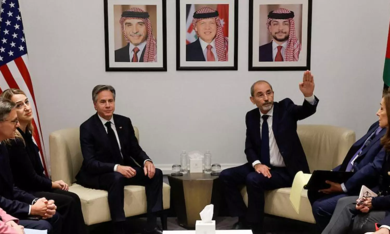 Arab demand for immediate Gaza ceasefire rejected by Blinken