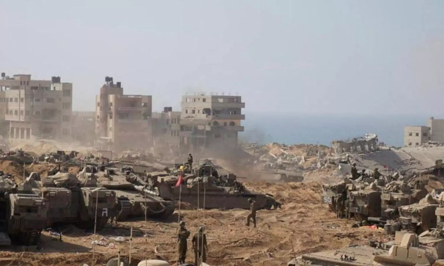 Israeli ground troops encircle Gaza City, set to enter in 48 hours: report