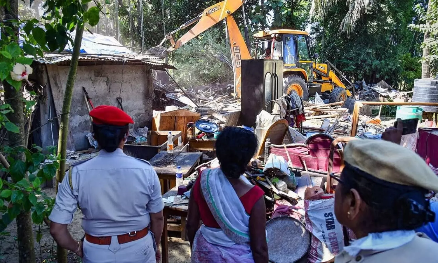 Assam anti-encroachment drive: 246 families evicted near forest in Goalpara
