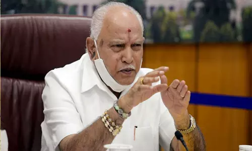 Yediyurappa slams Cong govt in K’taka, says it is ‘as good as dead’