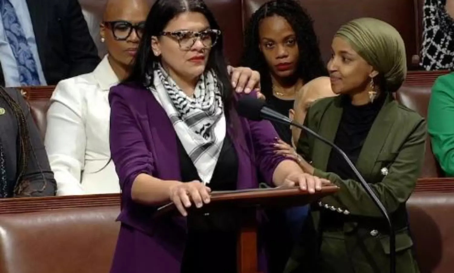 Rashida Tlaib censured in US Congress with her party members backing for comments against Israel