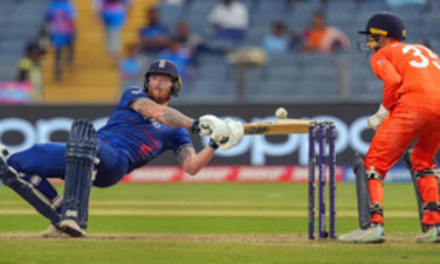 Malan, Stokes lead England past Netherlands to 339 for 9