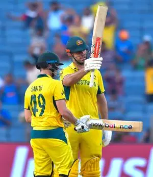 Marshs century helps Australia to 8-wicket win over Bangladesh in Mens ODI WC