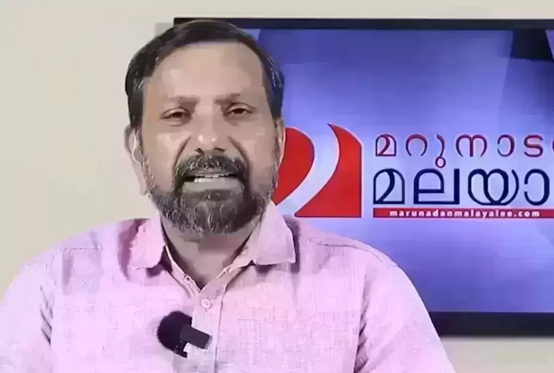 Shajan Skaria booked for publishing police wireless message