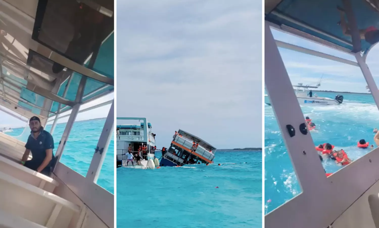 75- year-old tiktoking woman dies as tour boat sinks in Bahamas