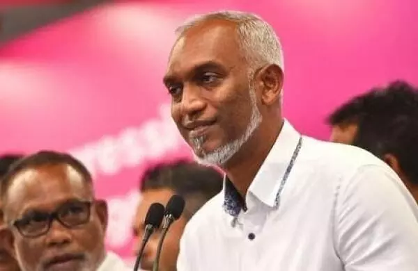 Muizzu swears in as the new Maldivian president