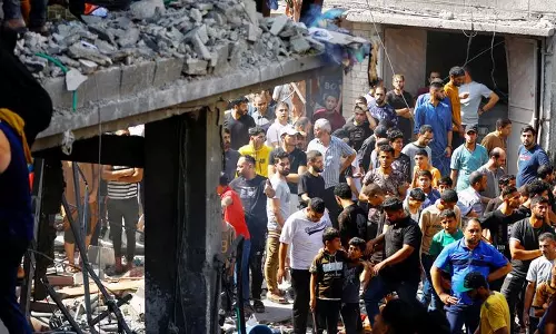 Israeli forces drop leaflets, raising concerns of a complete wipeout of Gaza civilians