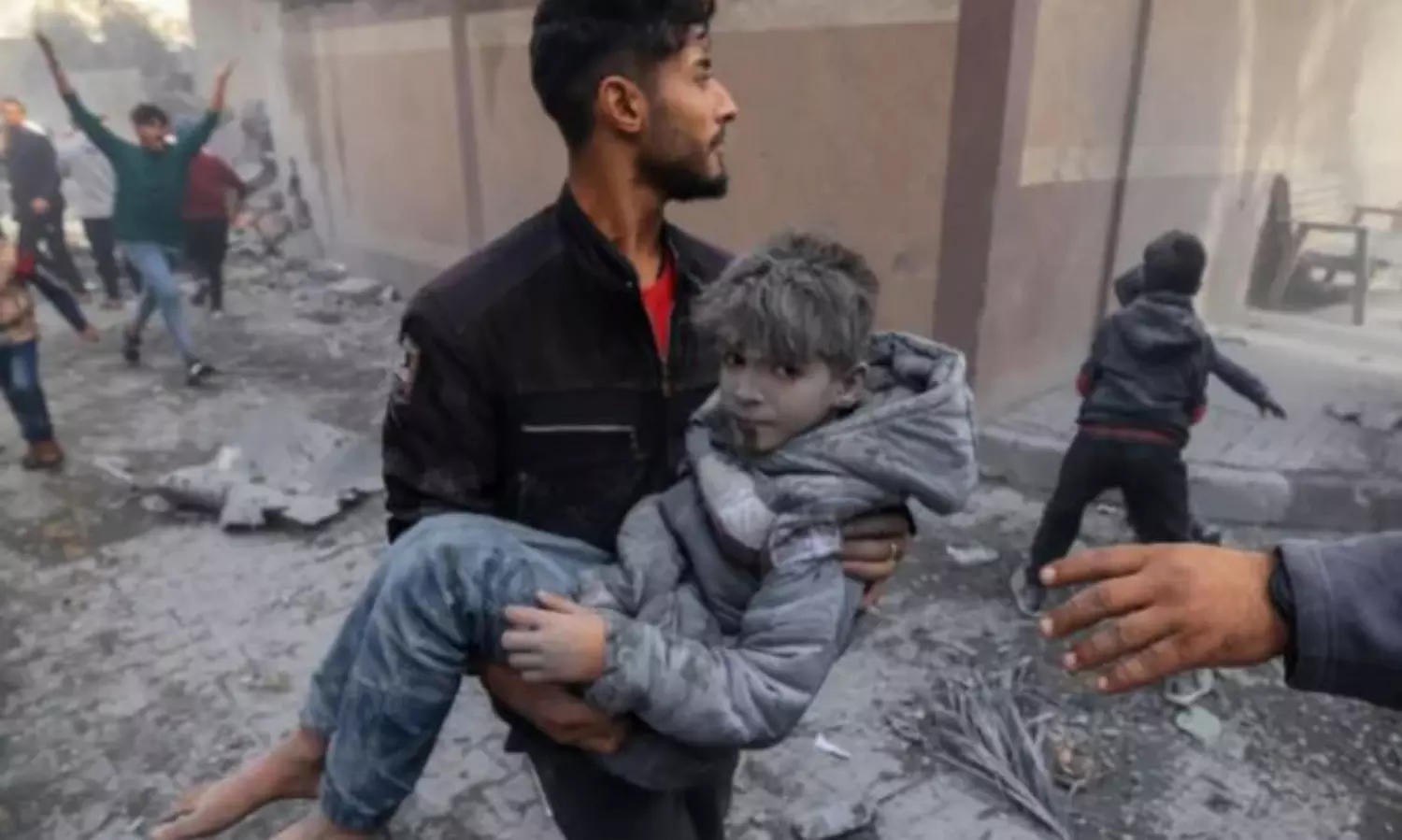 12 Palestinians killed as Israeli tanks surround Indonesian Hospital in Gaza