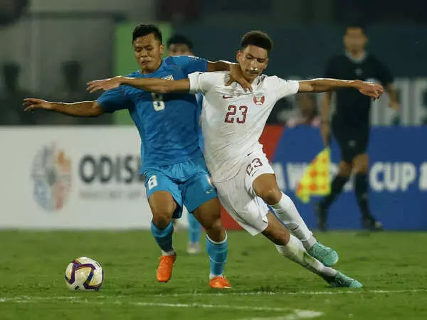Qatar defeats India 3-0 in FIFA World Cup qualifiers