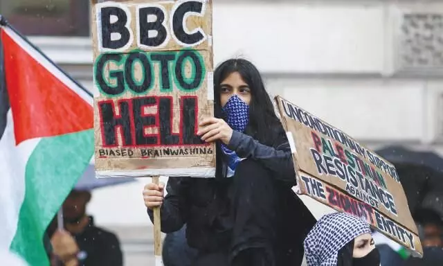 BBC sees Israeli lives more worthy than Palestinians: Journalists accuse BBC of favouring Israel