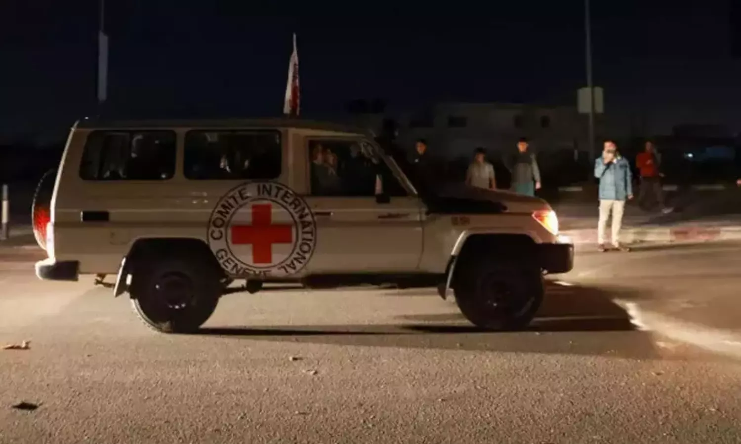 First batch of hostages released by Hamas under truce, including 13 Israelis