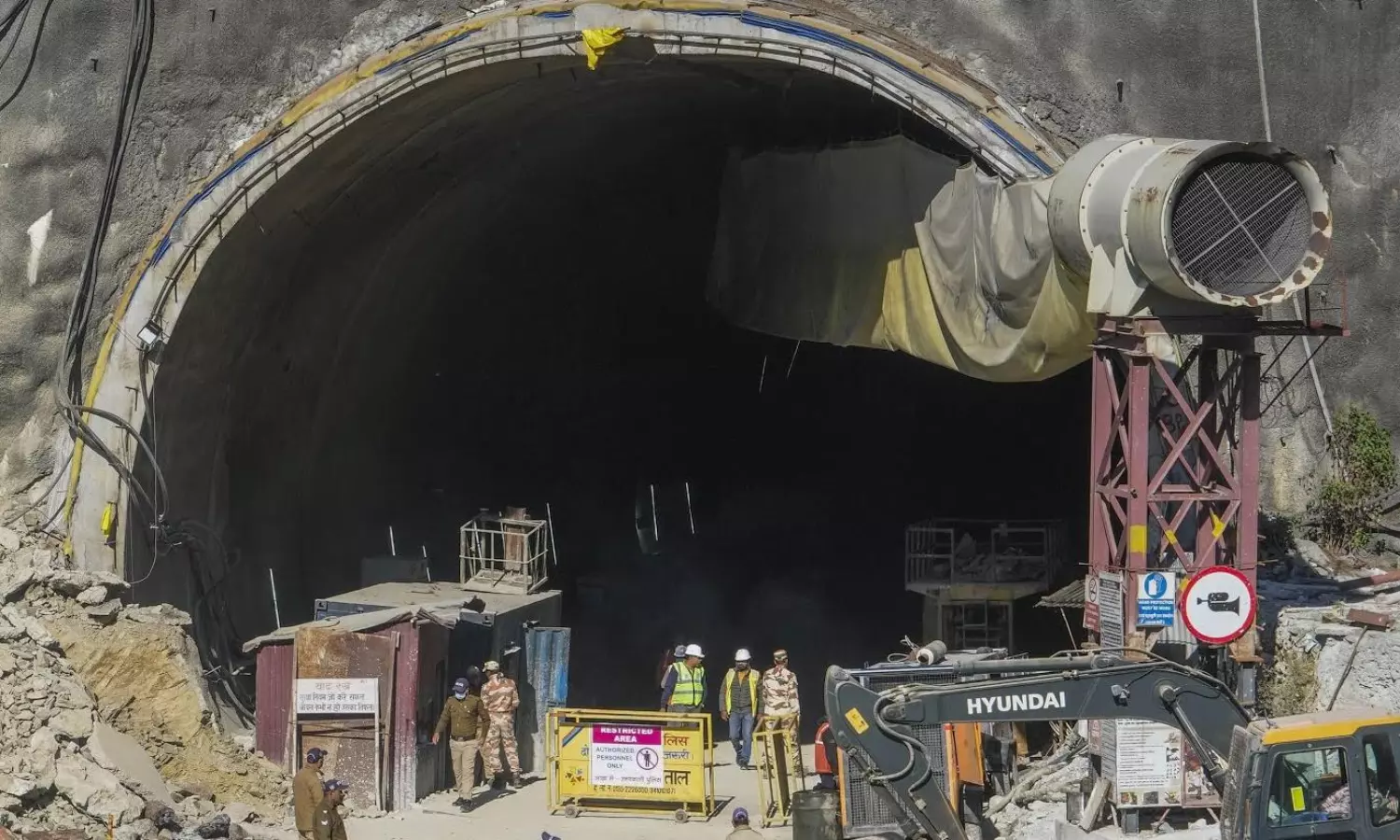 Silkyara tunnel: Official deploy ground-penetrating radar to check obstacles