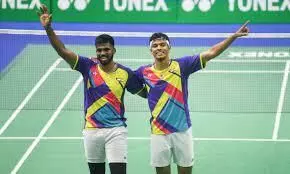 Satwiksairaj Rankireddy and Chirag Shetty advance to China Masters 2023 doubles final