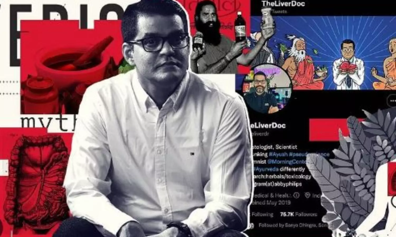 Talking about Patanjali, right-wing activist throws vitriol at Dr Abby-theliverdoc