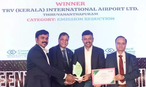 Thiruvananthapuram Airport honoured with Environmental Excellence Award