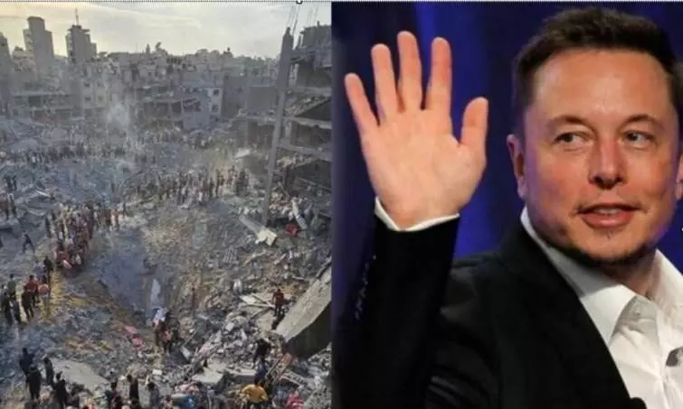 Hamas invites Musk to witness Israel-inflicted massacres, destruction in Gaza