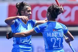 Indian junior womens hockey defeats Canada 12-0 in WC 2023 opener