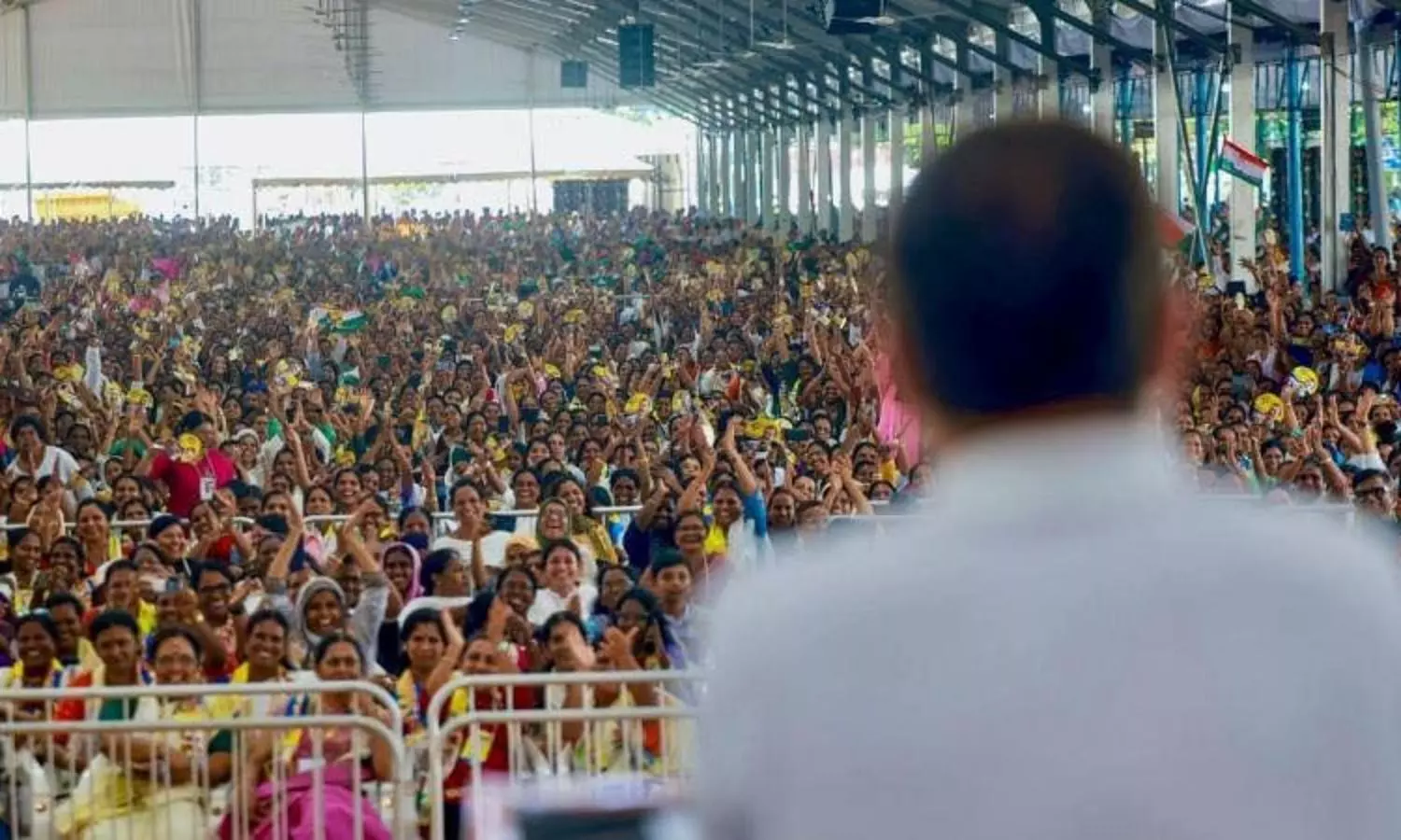 Rahul Gandhi calls for more women Congress leaders; 50% women CMs in 10 yrs