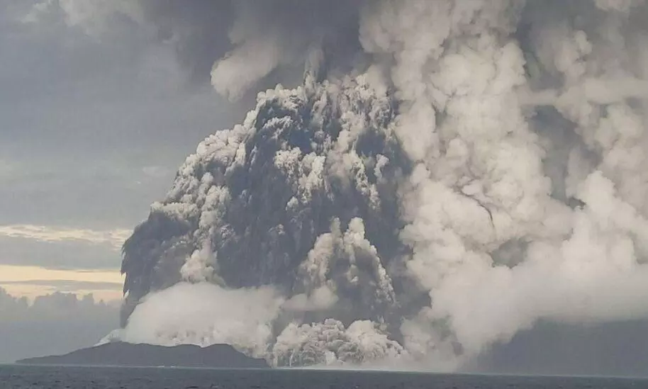 Volcano Morapi in Indonesia erupts, spewing ashes 3km high