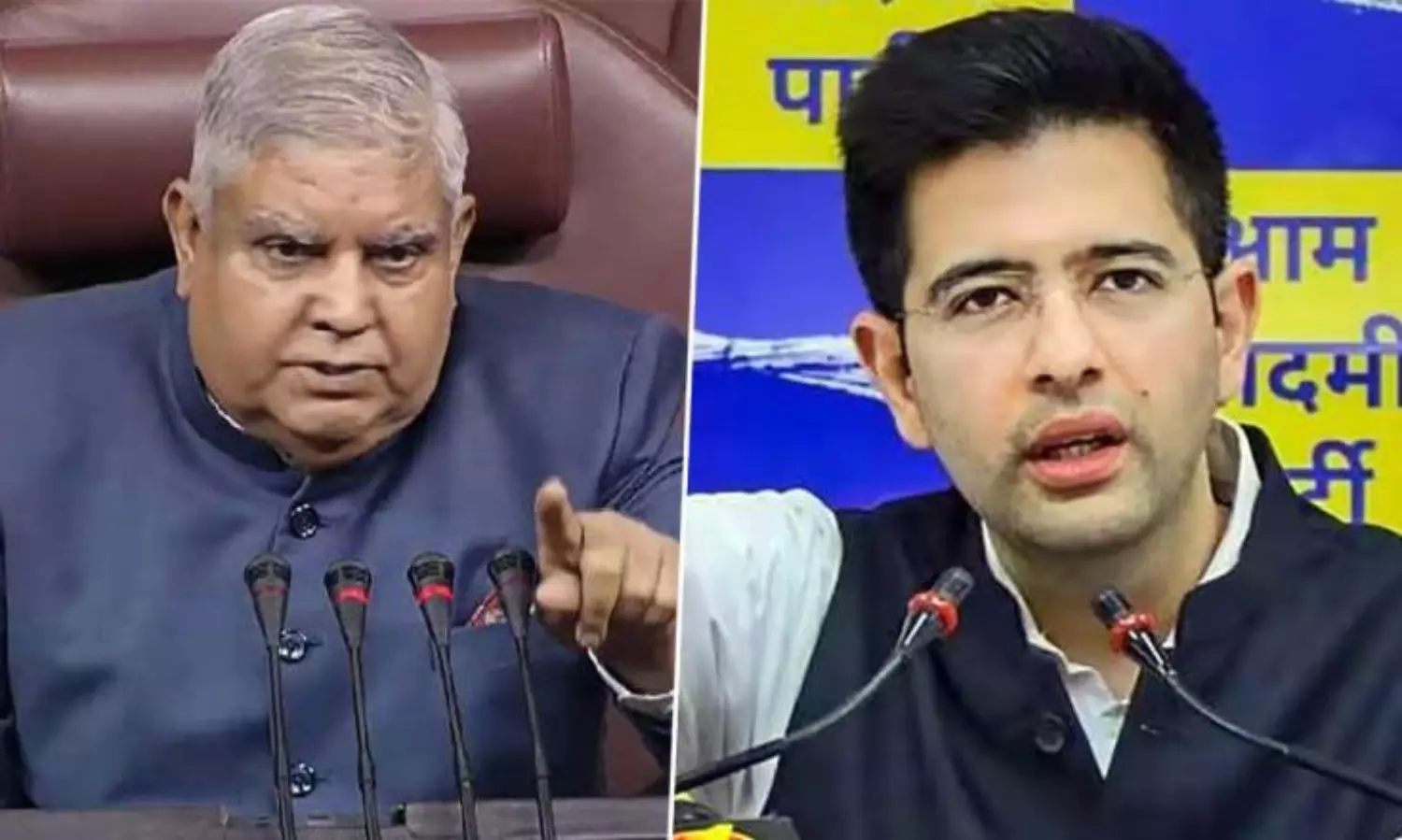 Raghav Chadhas suspension revoked by RS Chairman Jagdeep Dhankhar