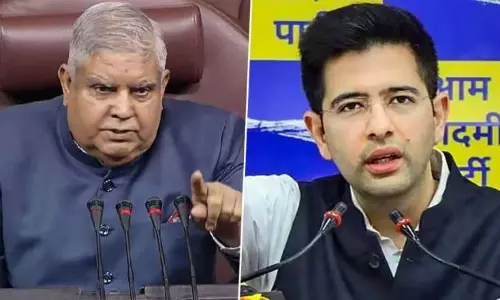 Raghav Chadhas suspension revoked by RS Chairman Jagdeep Dhankhar