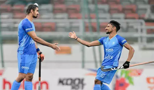 Araijeets hat-trick helps India beat Korea to ramp up campaign in Hockey WC