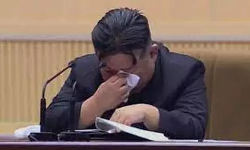 Kim Jong Un sheds tears as he urges women to have more babies