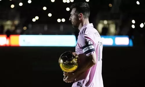 Messi named Times Athlete of the Year