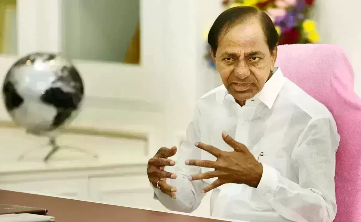 Former Telangana CM K Chandrasekhar Rao hospitalised after a fall