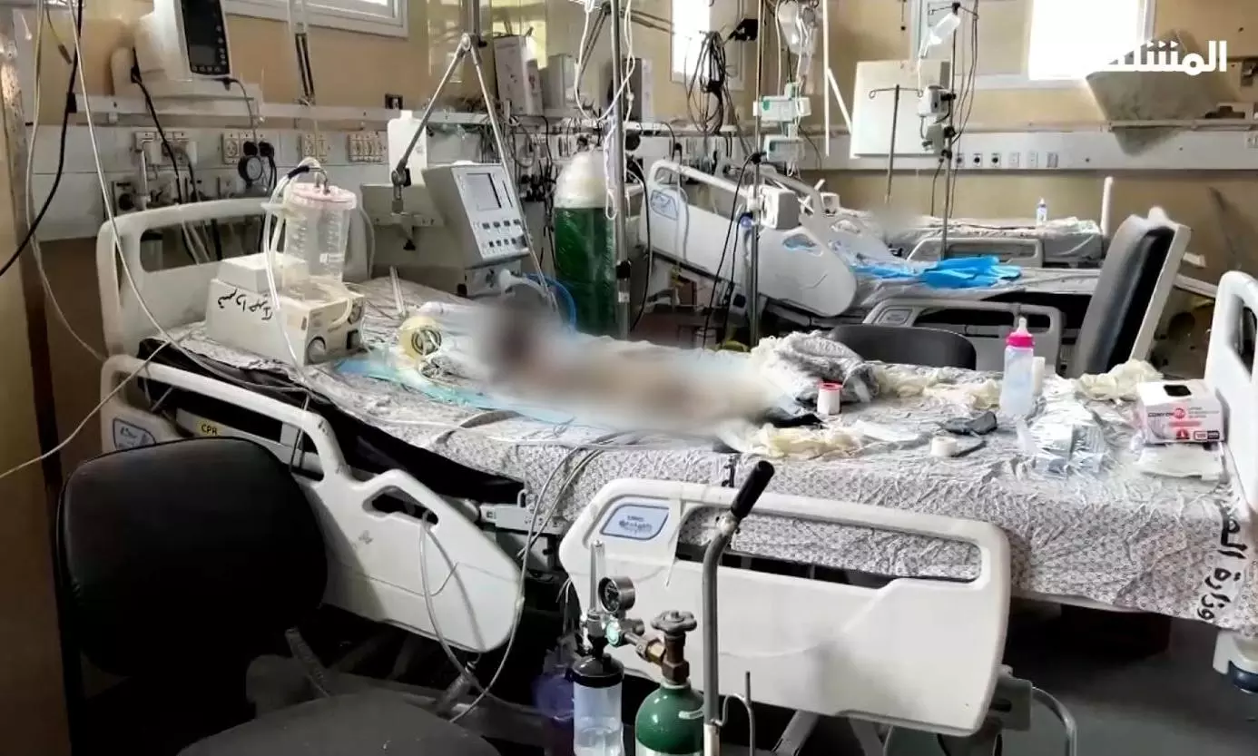 Decomposed bodies of infants found in evacuated hospital ICU in Gaza