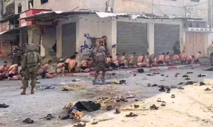 It was hot: Israel explains on Palestine prisoners in underwear