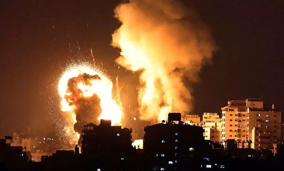 Israel strikes 2 locations in Gaza on Sunday killing 16