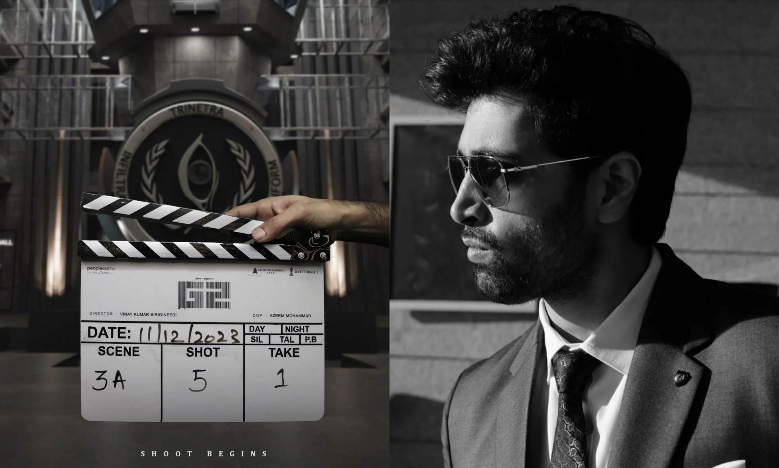 Adivi Seshs Goodachari 2 starts filming in Hyderabad