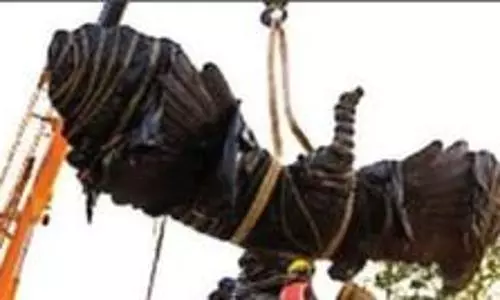 Jatayu statue installed at Ayodhya temple complex