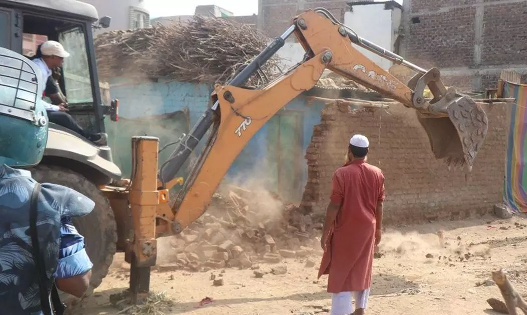 New BJP Govt in Madhya Pradesh launches bulldozer raj razing homes of 3 Muslim men