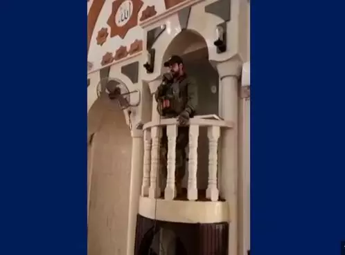 Video emerges of Israeli soldiers mocking Islamic call to prayer in mosque, IDF condemn behaviour